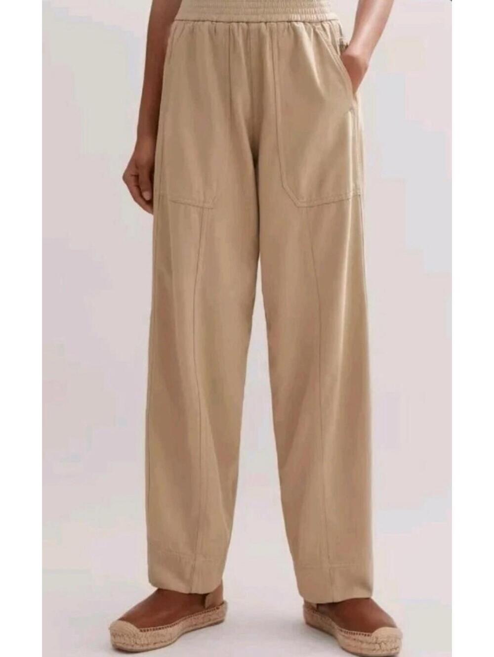 Me+Em Pull-On Beige Casual Trousers Pants US14